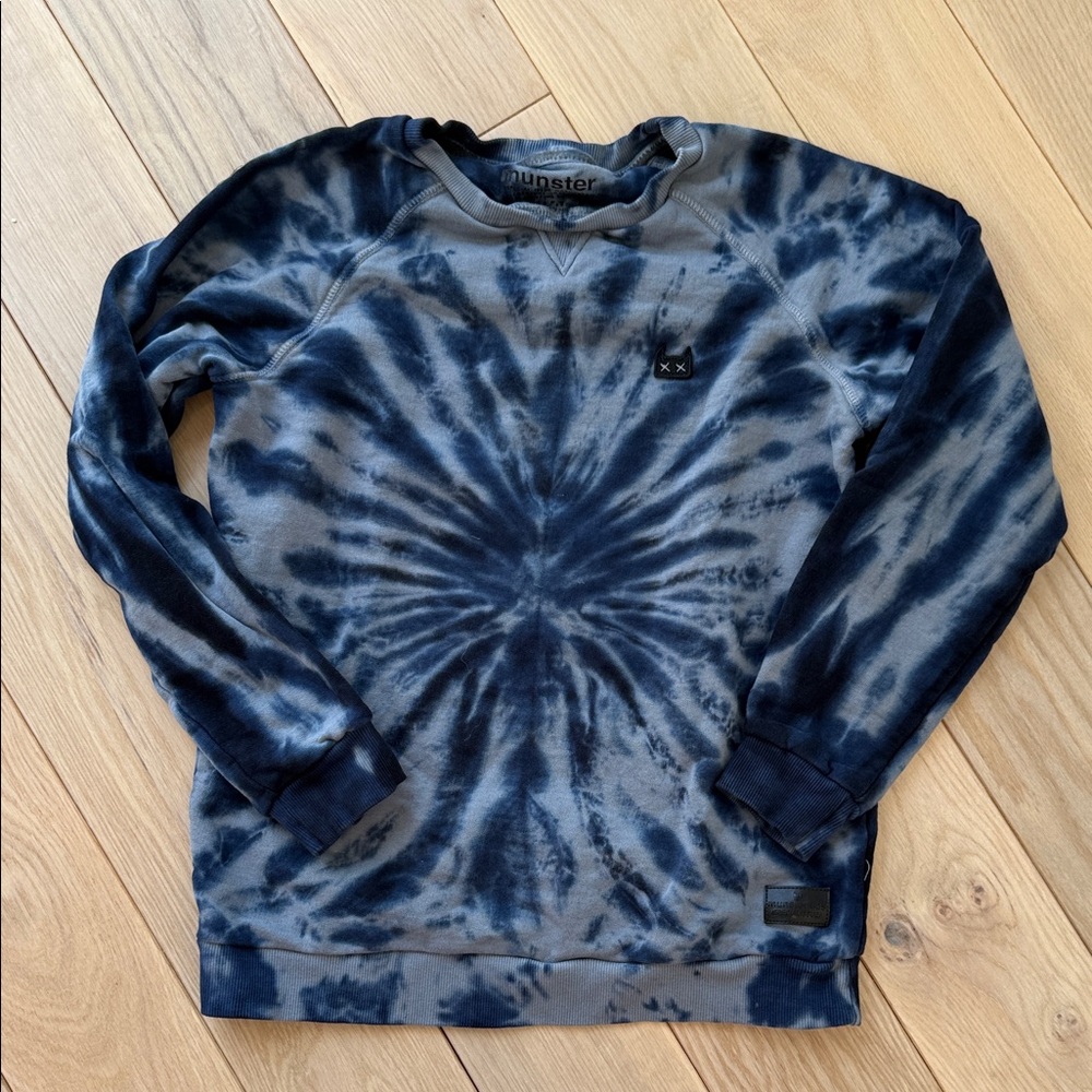 Munster Crewneck Tie-Dye Sweatshirt size 16